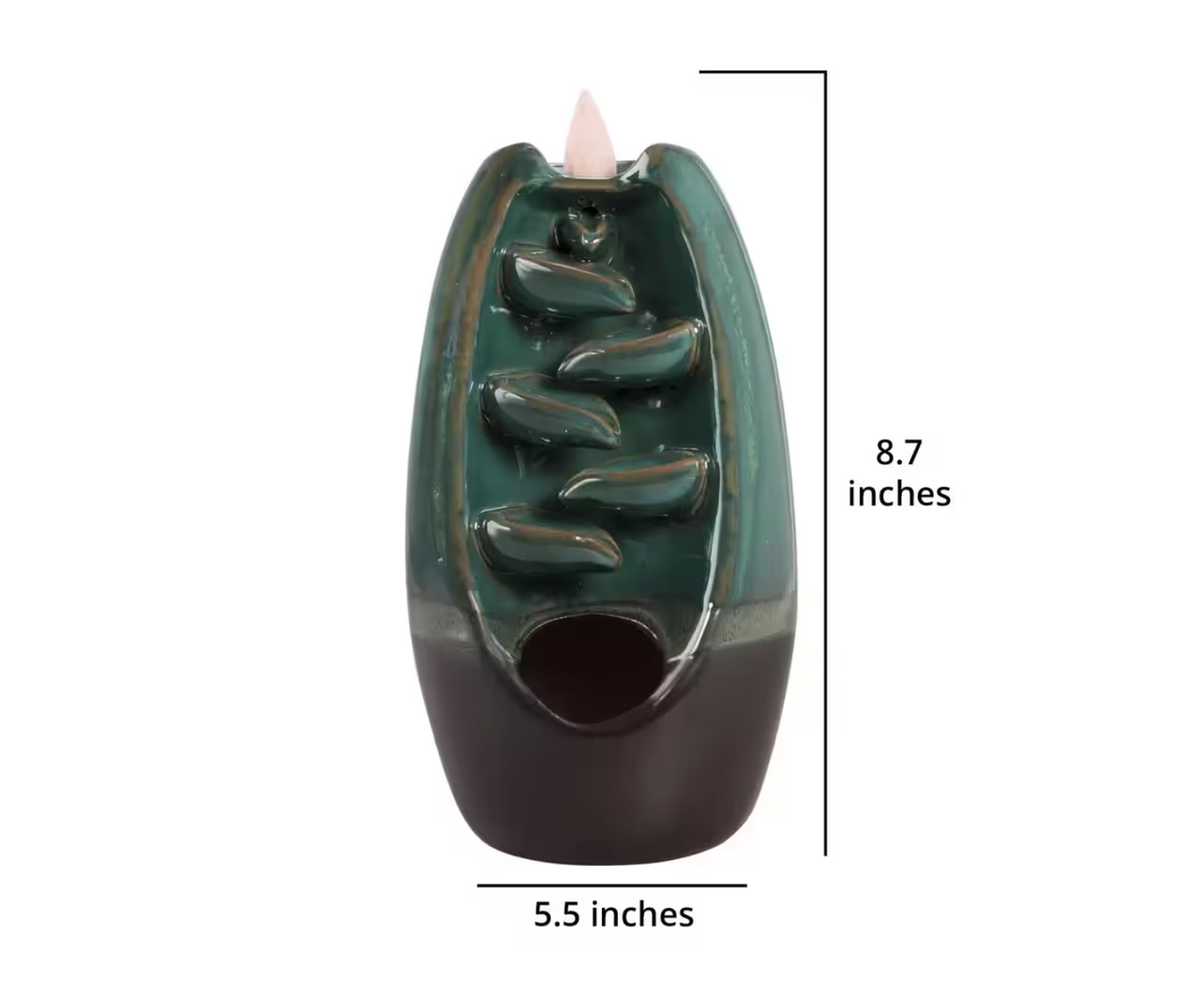 Cascading Waterfall Incense Burner