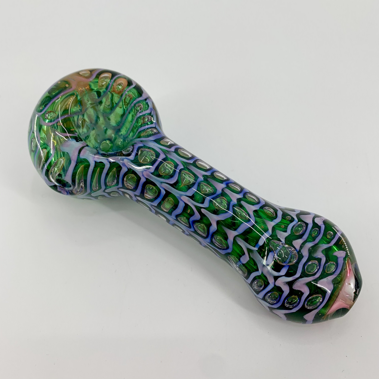 Thick Bubble Trap Hand Pipe (4")