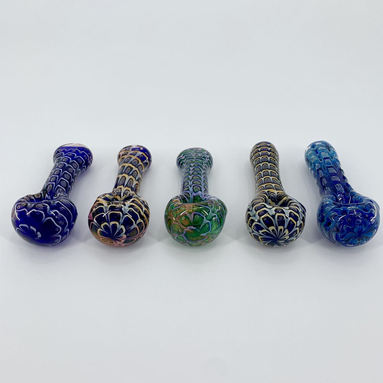 Thick Bubble Trap Hand Pipe (4")