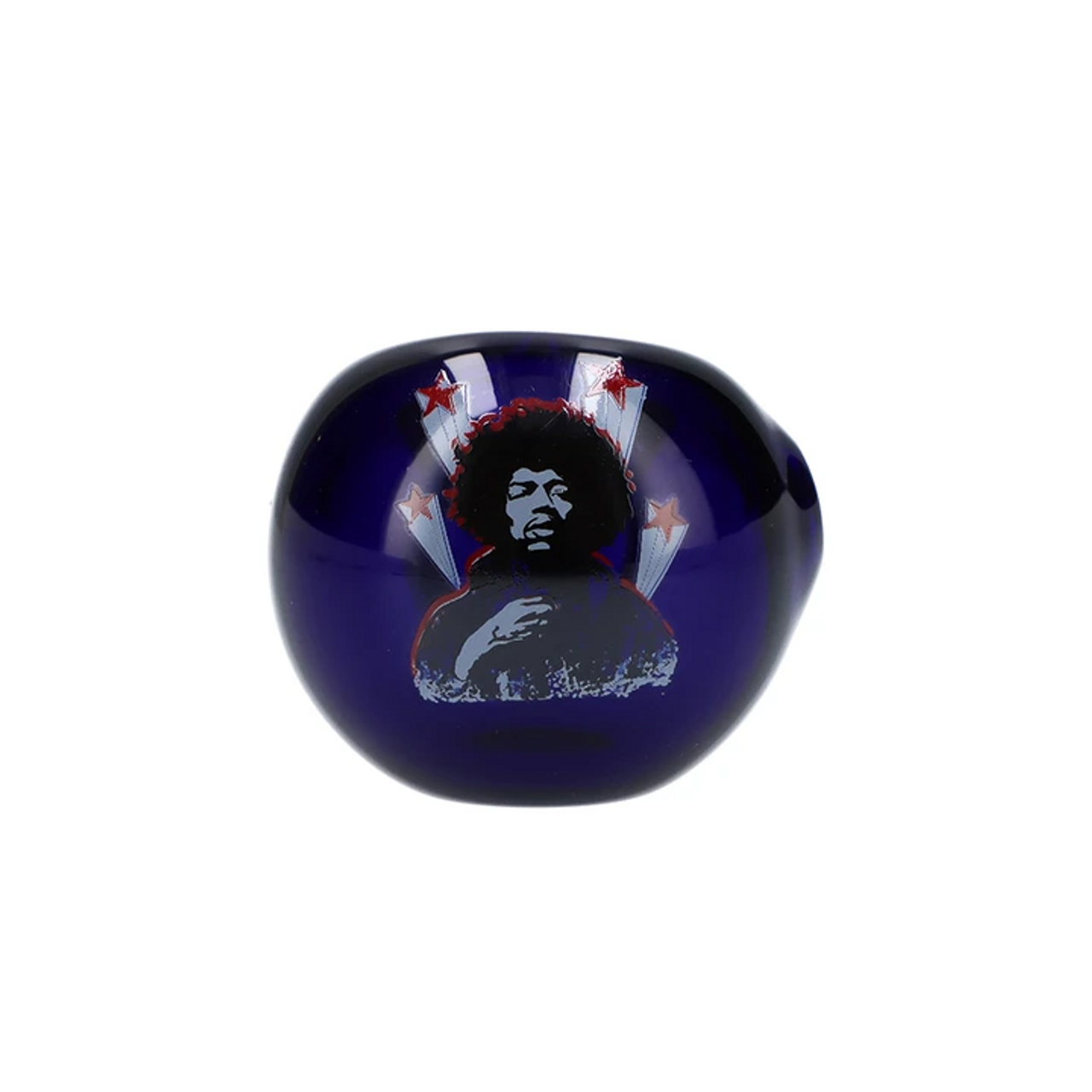 Famous Brandz: Rock Legends Jimi Star Spoon Hand Pipe (4")