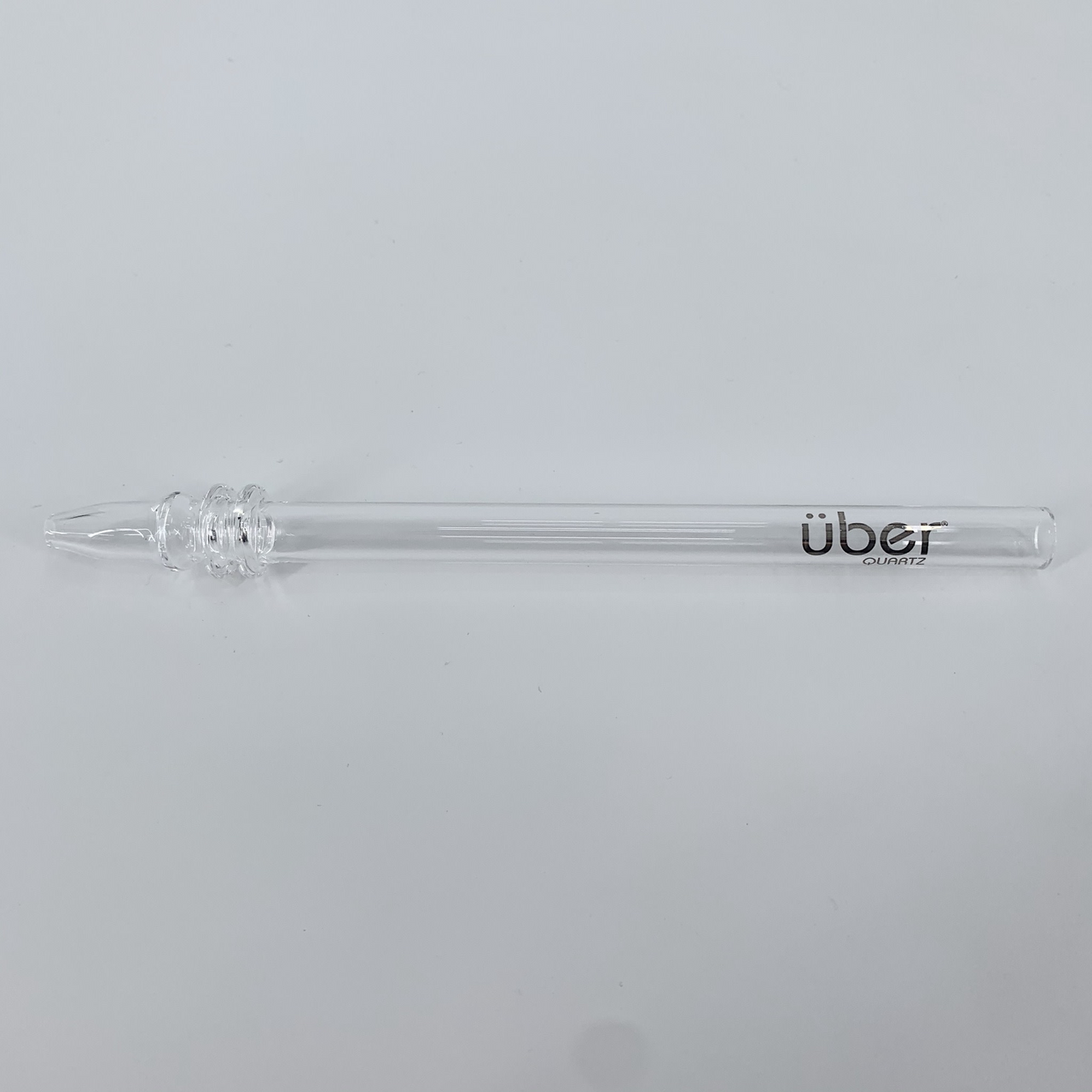 Uber Quartz Glass Dab Straw (7.5")