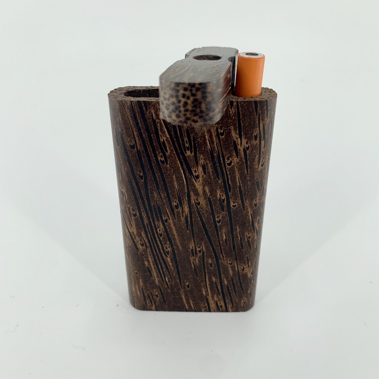 Sheesham Distressed Wood Dugout Box (4")