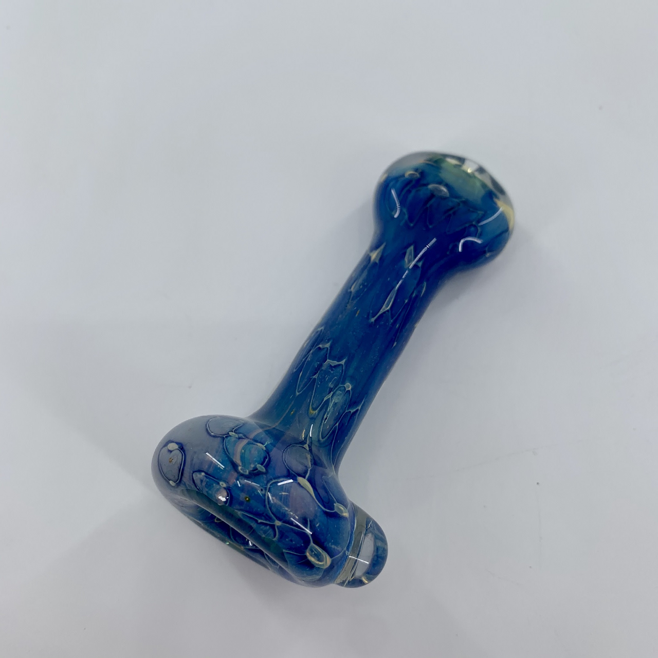 The Crush Glass: Flat Mouth Round Bowl One Hitter (3")