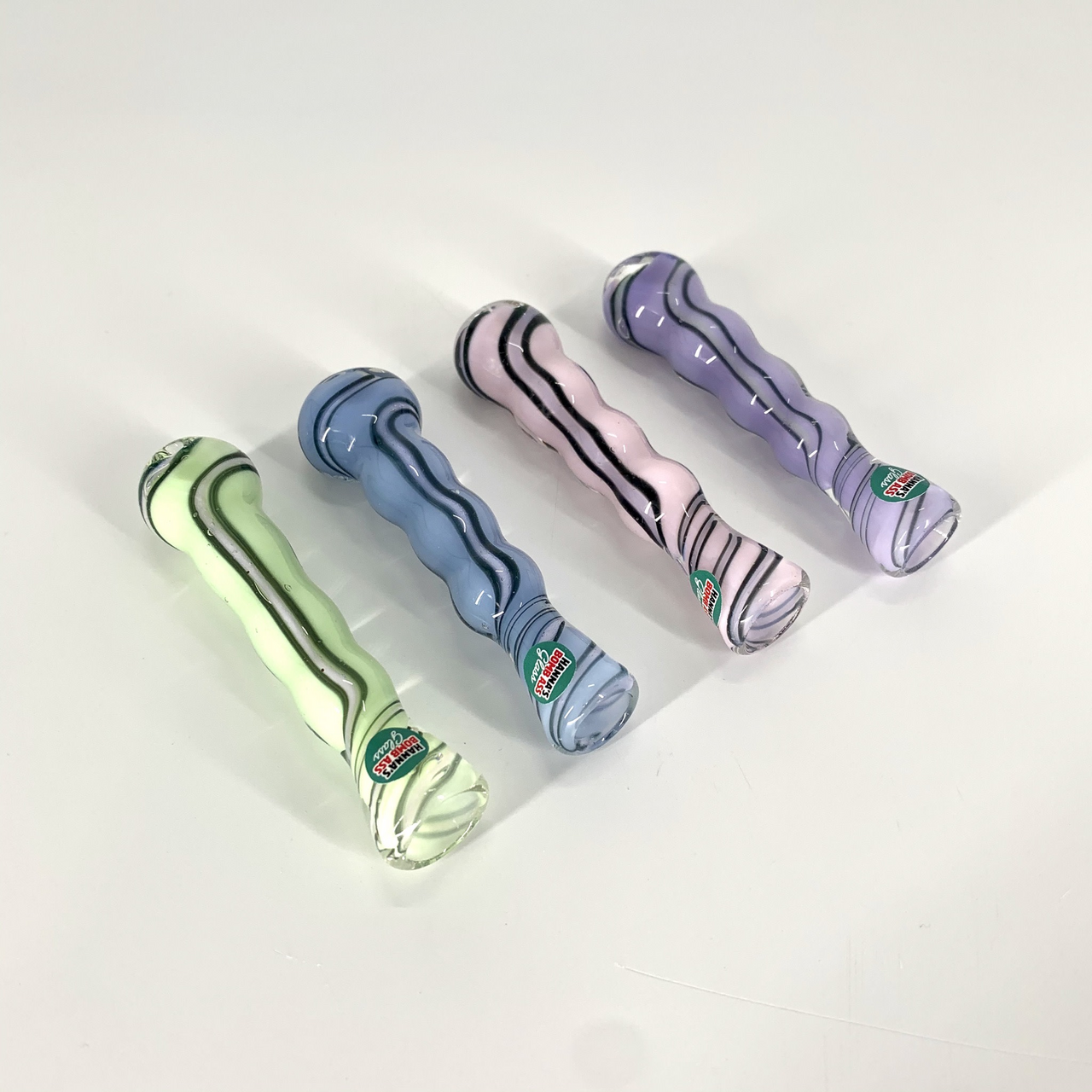The One Neon Color One Hitter Hand Pipe (3.5")