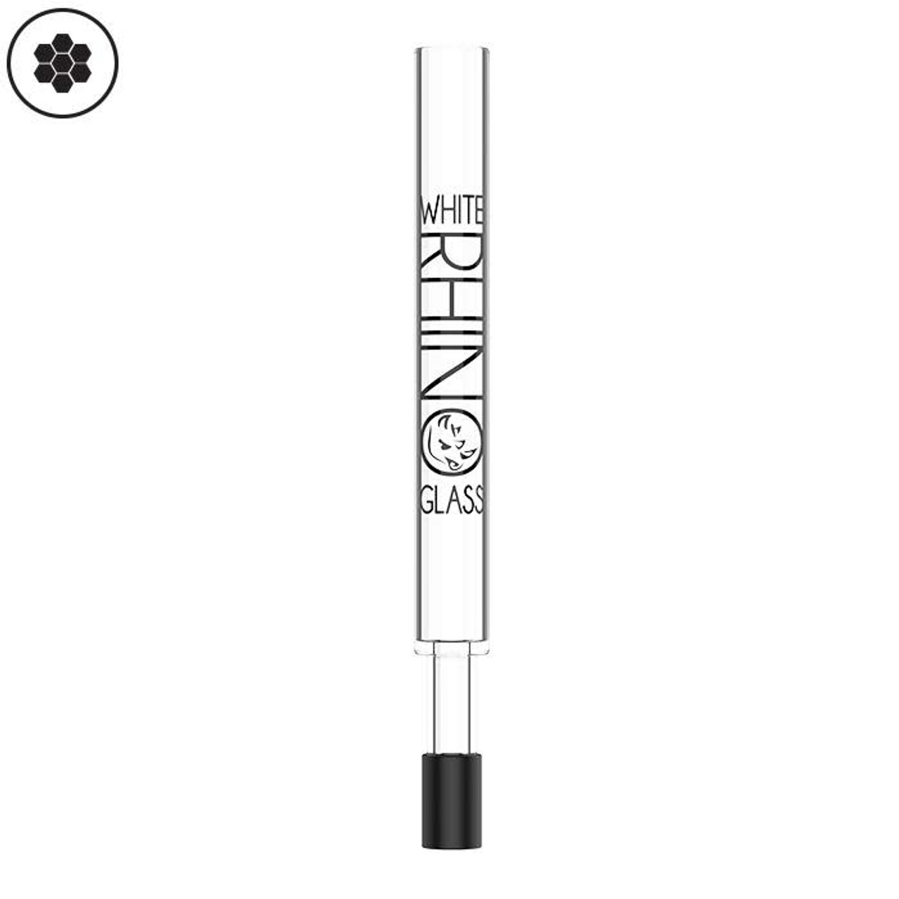 White Rhino Glass Dab Straw V2