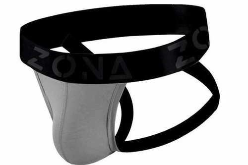 Gray Core Jockstrap - Medium