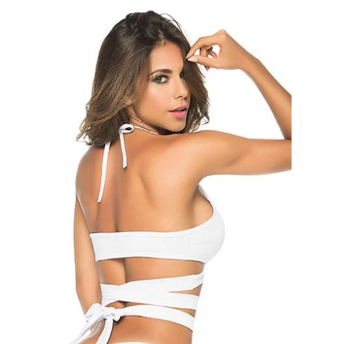 Wrap Around Top Medium/large - White