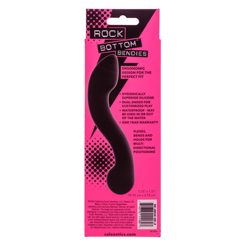 Rock Bottom Bendies Ecsta-Flex Probe - Black