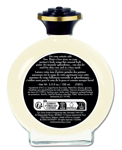 Edible Body Paint - Vanilla & Chocolate Temptation - 3.5 Fl. Oz. / 100 ml