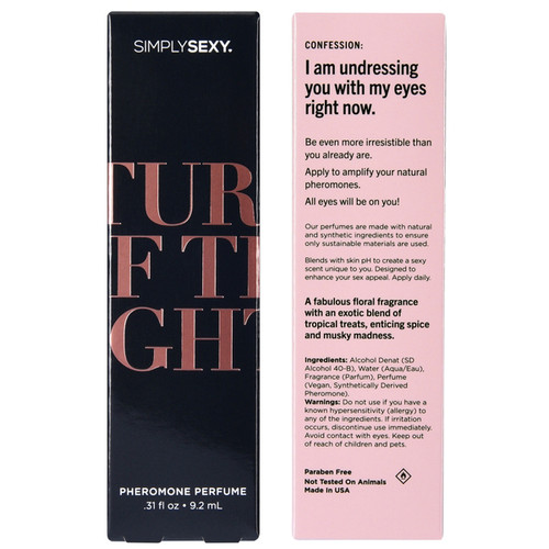Simply Sexy Turn Off the Lights - Pheromone Perfume - .31oz | 9.2ml