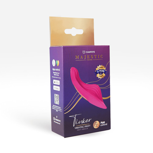 Panty Vibrator Tinker Majestic App Based - Pink