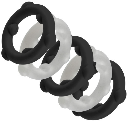 Gearheads 5 Pack Spinner Rings - Black Vapor