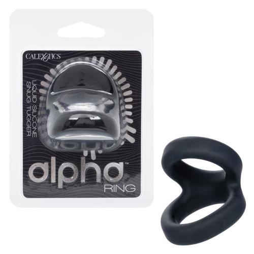 Alpha Liquid Silicone Snug Tugger - Black