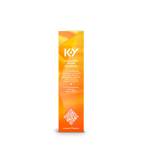 K-Y Warming Liquid 2.5 Oz Bottle