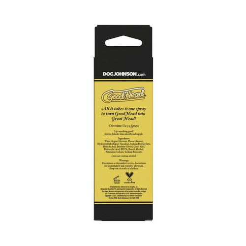 Goodhead - Juicy Head - Cocktails Dry Mouth Spray Lemon Drop - 2oz