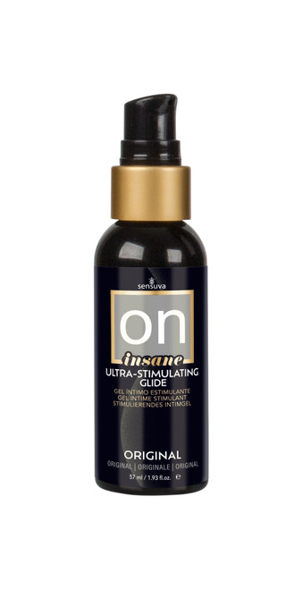 On Insane Ultra-Stimulating Glide Original Unflavored 2 Fl. Oz. 57ml Bottle