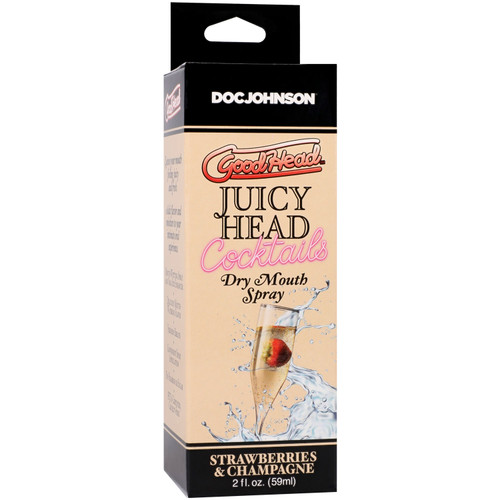 Goodhead - Juicy Head - Cocktails Dry Mouth Spray Strawberries/champagne - 2oz