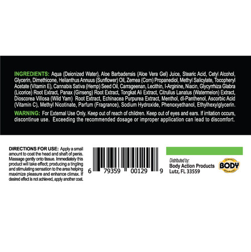 Hempleasure for Men Sample Packet Singles