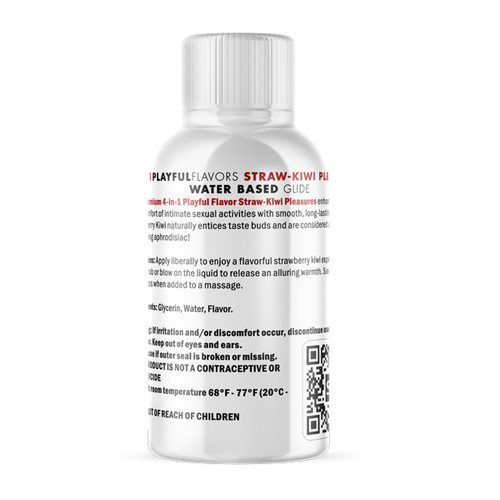 Swiss Navy 4-in-1 Playful Flavors - Strawberry Kiwi Pleasures - 1 Fl. Oz.