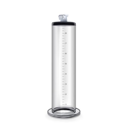 Performance - 9 Inch X 1.75 Inch Penis Pump Cylinder  Clear