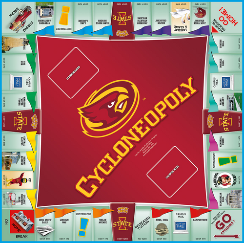 CYCLONE-OPOLY: Iowa State University Board Game