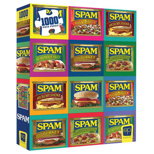 Spam "Sizzle. Pork. And. Mmm." 1000 Piece Puzzle
