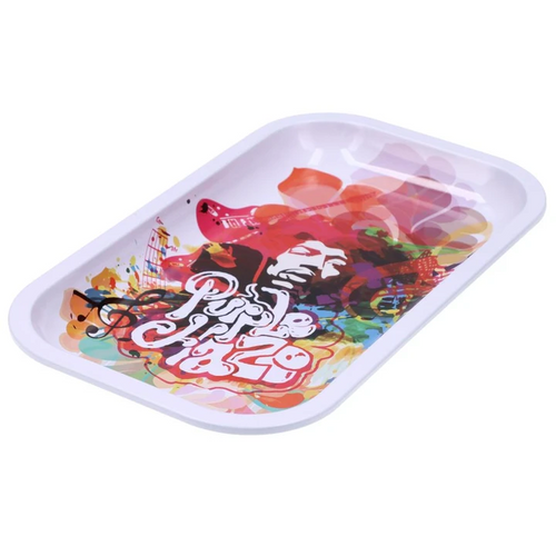 Famous Brandz: Rock Legends Jimmy Metal Rolling Tray