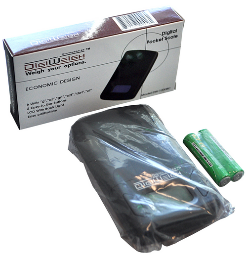 DigiWeigh DW-1000BC Postal Scale 1000g x .1g