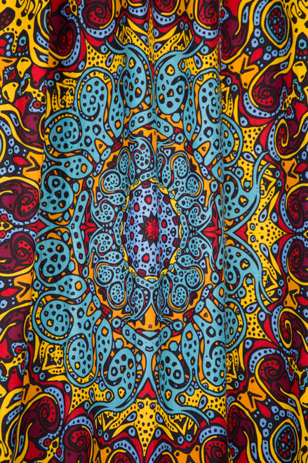 3D Sunburst Curtain (56.5"x85")