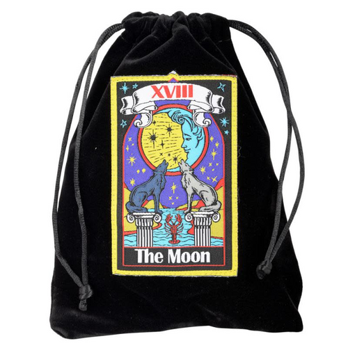 The Moon Velvet Tarot Bag
