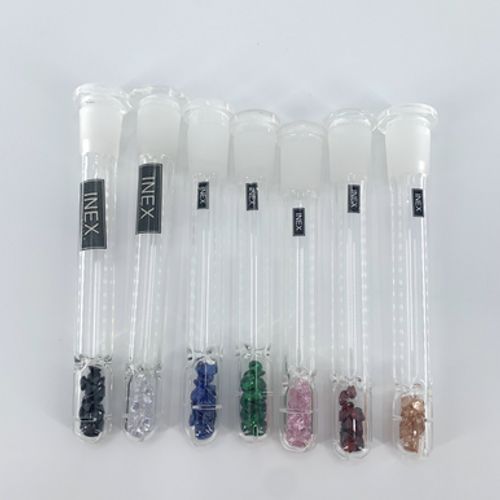 The Crush Glass: Glass Pebbles 14/18mm Downstem (4.5")