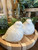 Whitewashed Bird Figurine sale
