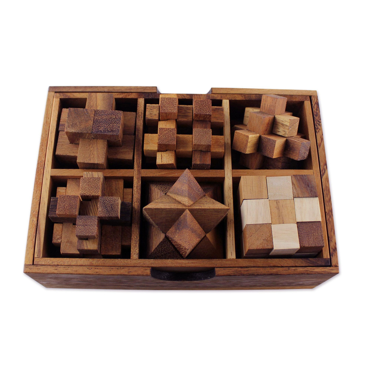 Set 4 Puzzles en bois 'A la Maison' Vilac® - Ekobutiks® l ma
