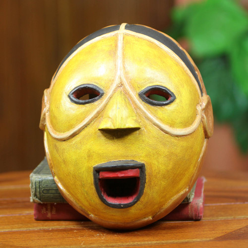 Ibibio Tribe African Mask 'Ibibio Leader'