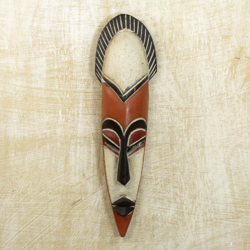 African Wood Mask 'Protect the Forest'