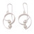 Hand Crafted Cultured Pearl Dangle Earrings 'Affectionate Afternoon'