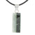 Artisan Crafted Cotton Cord Jade Pendant Necklace 'Life'