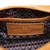 Spice Brown Travel or Cosmetic Bag with Zipper and Strap 'Spice Brown Journey'