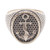 Men's Nautical-Themed Sterling Silver Signet Ring 'Out to Sea'