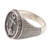 Men's Nautical-Themed Sterling Silver Signet Ring 'Out to Sea'