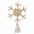 Artisan Crafted Star-Shaped Tree Topper 'Sparkling Holiday'