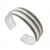 Modern Sterling Silver Cuff Bracelet 'Balinese Ruffles'