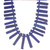 Hand Crafted Lapis Lazuli Beaded Necklace 'Tribal Design'