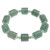 Artisan Crafted Jade Beaded Stretch Bracelet 'Heavenly Essence'