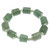 Artisan Crafted Jade Beaded Stretch Bracelet 'Heavenly Essence'