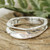 Double Wave Sterling Silver Ring from Mexico 'Sterling Waves'