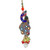 Handcrafted Hand Beaded Christmas Ornaments Set of 5 'Mughal Peacocks'