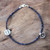 Hill Tribe Silver and Lapis Lazuli Bracelet 'Hill Tribe River'