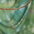 Peridot Necklace 11.5 Cts Sterling Silver India Jewelry 'Floral Lady'