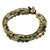 Hand Crafted Brass and Jasper Bracelet from Thailand 'Joy'